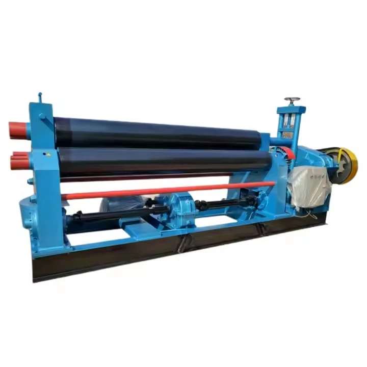 12x2500mm CNC Hydraulic 4-Roller Plate Rolling Machine for Steel Sheet & Cone Bending high quality